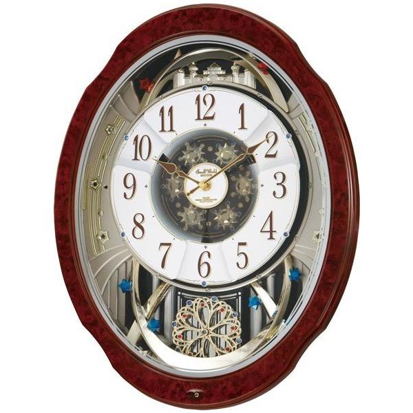 からくり時計 壁掛け時計 スモールワールド ブルームDX 4MN499AZ23