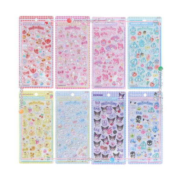 サンスター文具 ボンボンドロップシール サンリオキャラクターズ 第2弾