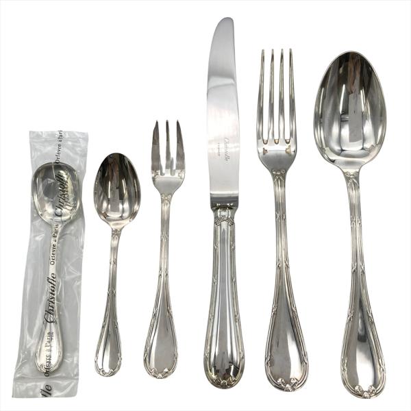 クリストフル Christofle リュバン ナイフ フォーク スプーンセット