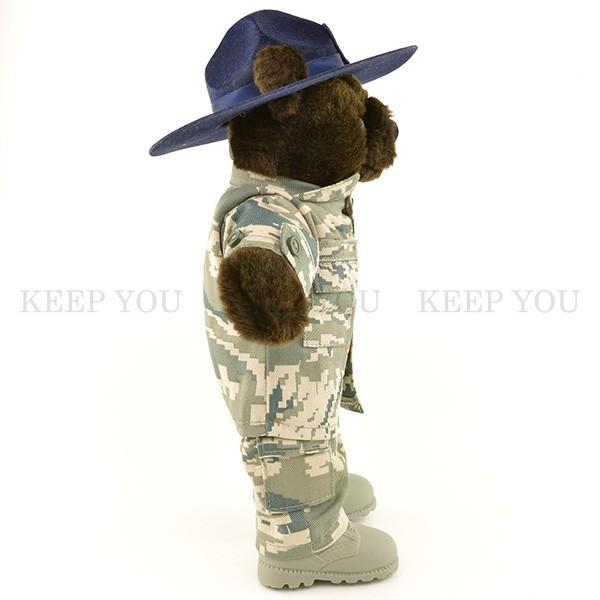 テディベア ミリタリー仕様 約25cm 軍隊 迷彩柄 BEAR FORCES of