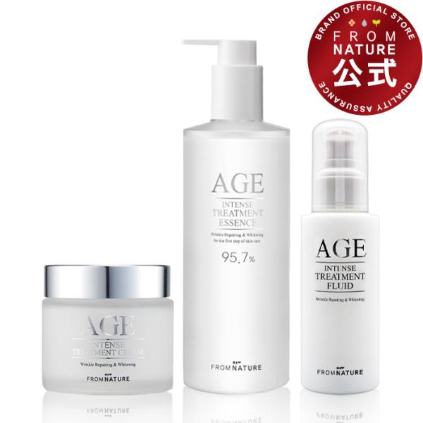 フロムネイチャー AGE 3点セット(化粧水/乳液/クリーム) スキンケア