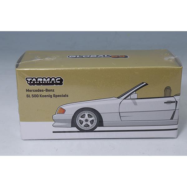 Tarmac 1/64 メルセデスベンツ SL 500 ケーニッヒスペシャル ホワイト