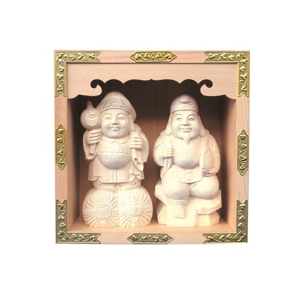 神棚 一升マス 恵比寿大黒セット No.294 : 注文の多い仏具屋さん