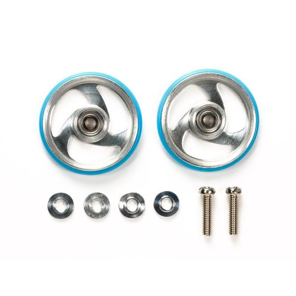 ミニ四駆 タミヤ 95327 19mmプラリング付 アルミベアリングローラー