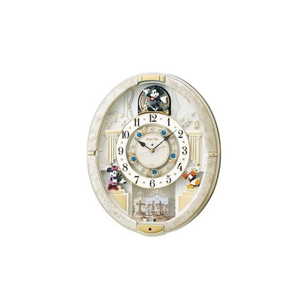 SEIKO ディズニータイム からくり時計 白マーブル FW580W SEIKO