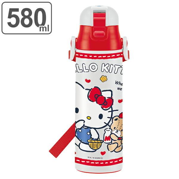 sanrio（サンリオ） 水筒 ハローキティ 直飲み ワンプッシュステンレス
