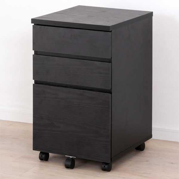 ニトリ（NITORI） ワゴン(プレフェ 40 BK) : ニトリ Yahoo!店 - 通販