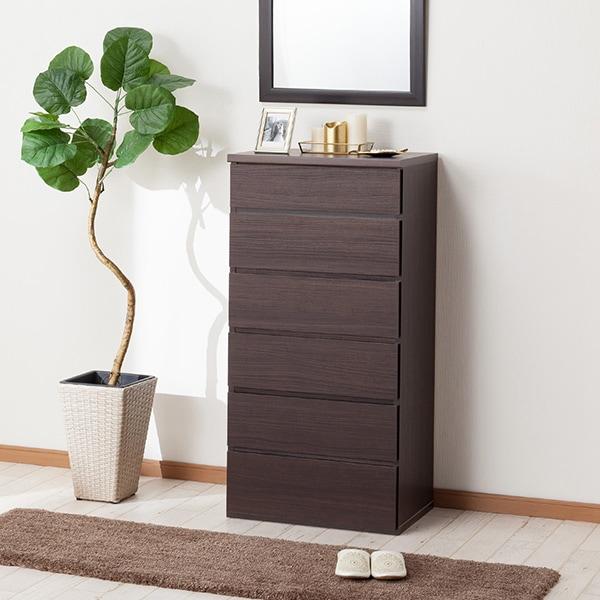 ニトリ（NITORI） チェスト 衣類収納 コンパクト たんす (エレアK 60