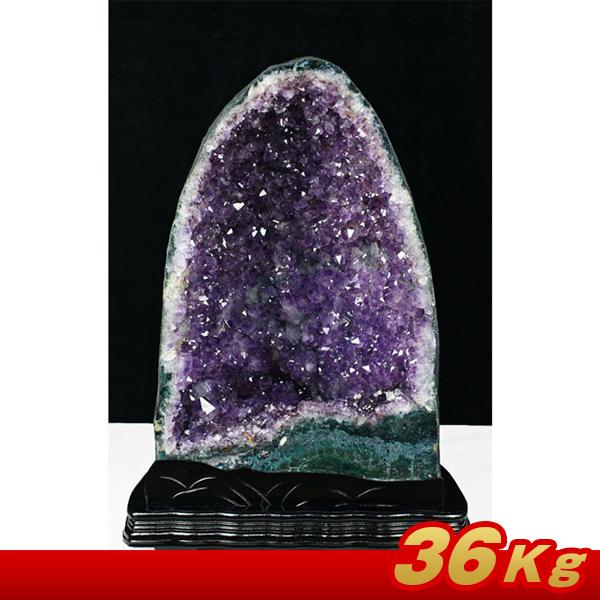 36Kg ブラジル産 アメジストドーム同梱不可 t611-9929 : 誠安天然石