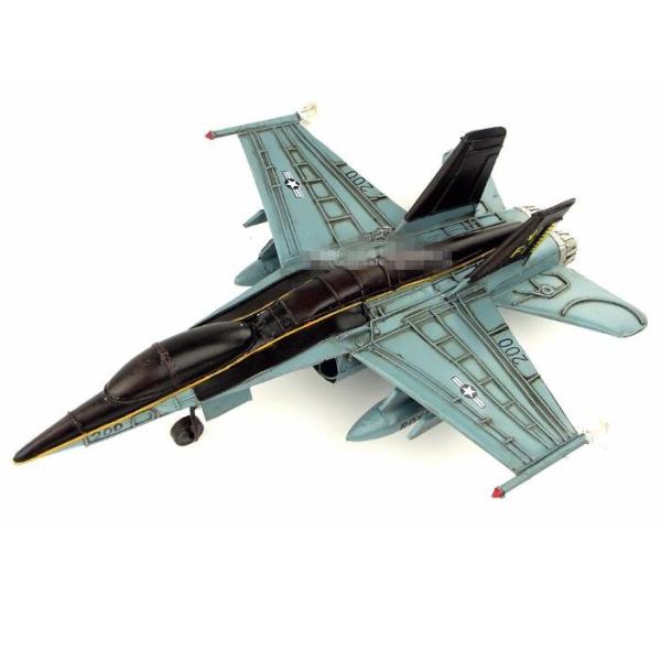 戦闘機 カーチス USA F-18 ブリキ製 模型飛行機 ビンテージ (全て