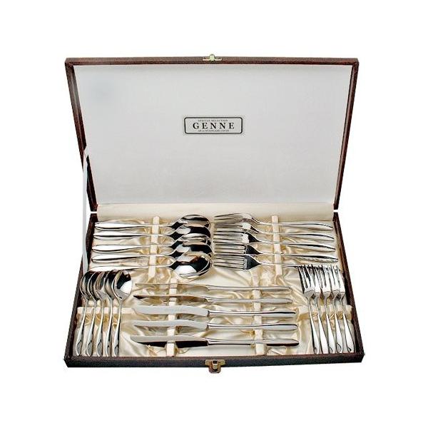 ALFACT ジェンヌ ディナーセット25pc カトラリーセット (名入れ無料