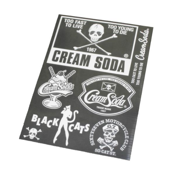 クリームソーダ（CREAM SODA） CS転写シールセット : ROCKIN WEB小島屋