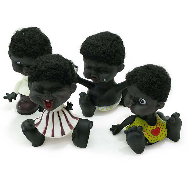 ボビング ブラックドール 黒人 首振り人形 : RINKY DINK Yahoo!店