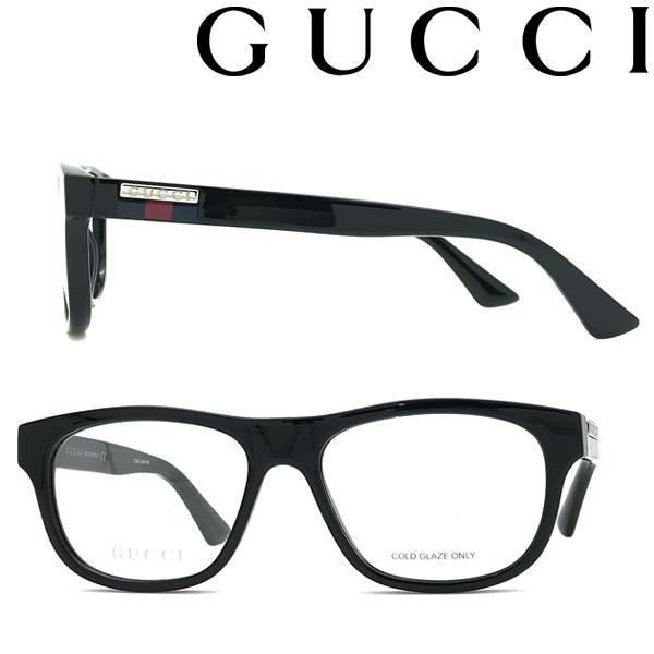 GUCCI（グッチ） メガネフレーム ブラック 眼鏡 GUC-GG-0768O-001