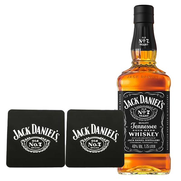 正規品 1750ml オリジナルコースター2個付】ジャック ダニエル