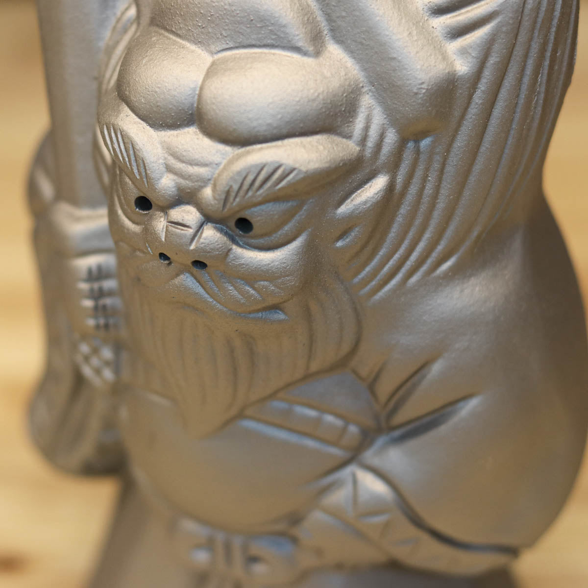 淡路鬼瓦 置物 | 鐘馗 | 5寸 | タツミ