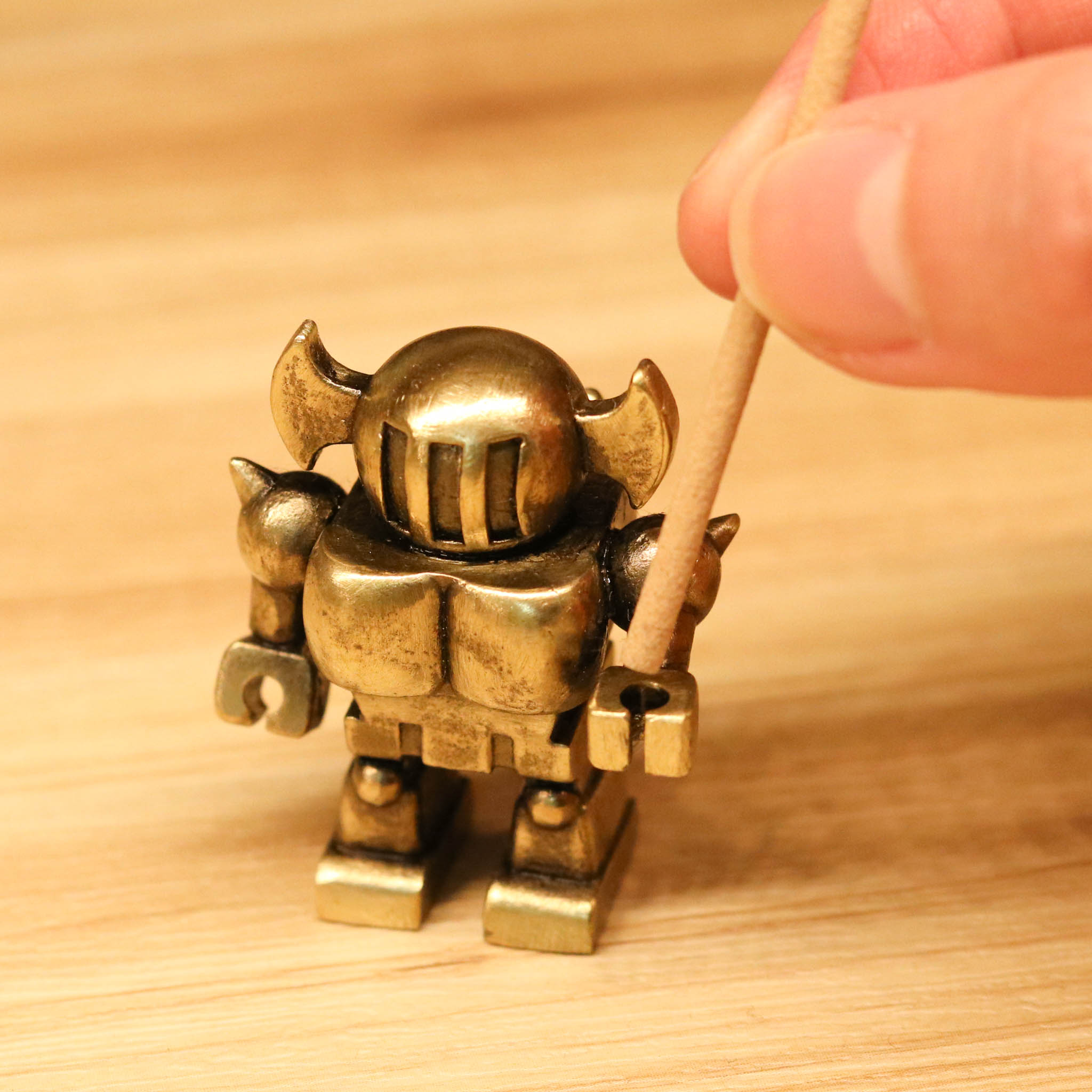 高岡銅器 香立 | 福香 ロボット 2号 | ゴールド | 中村製作所