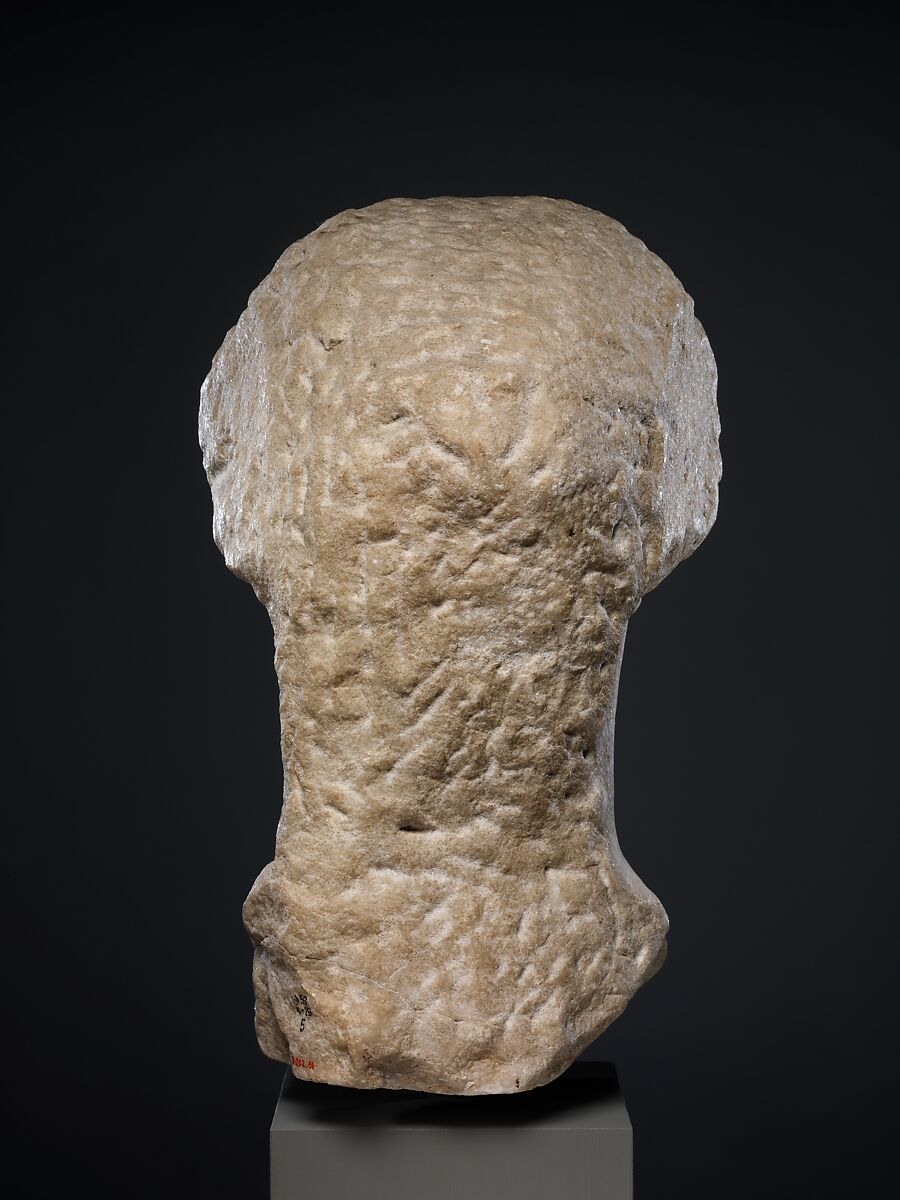 眠るエロスの青銅像 Marble head of a Ptolemaic queen】古代ギリシャ