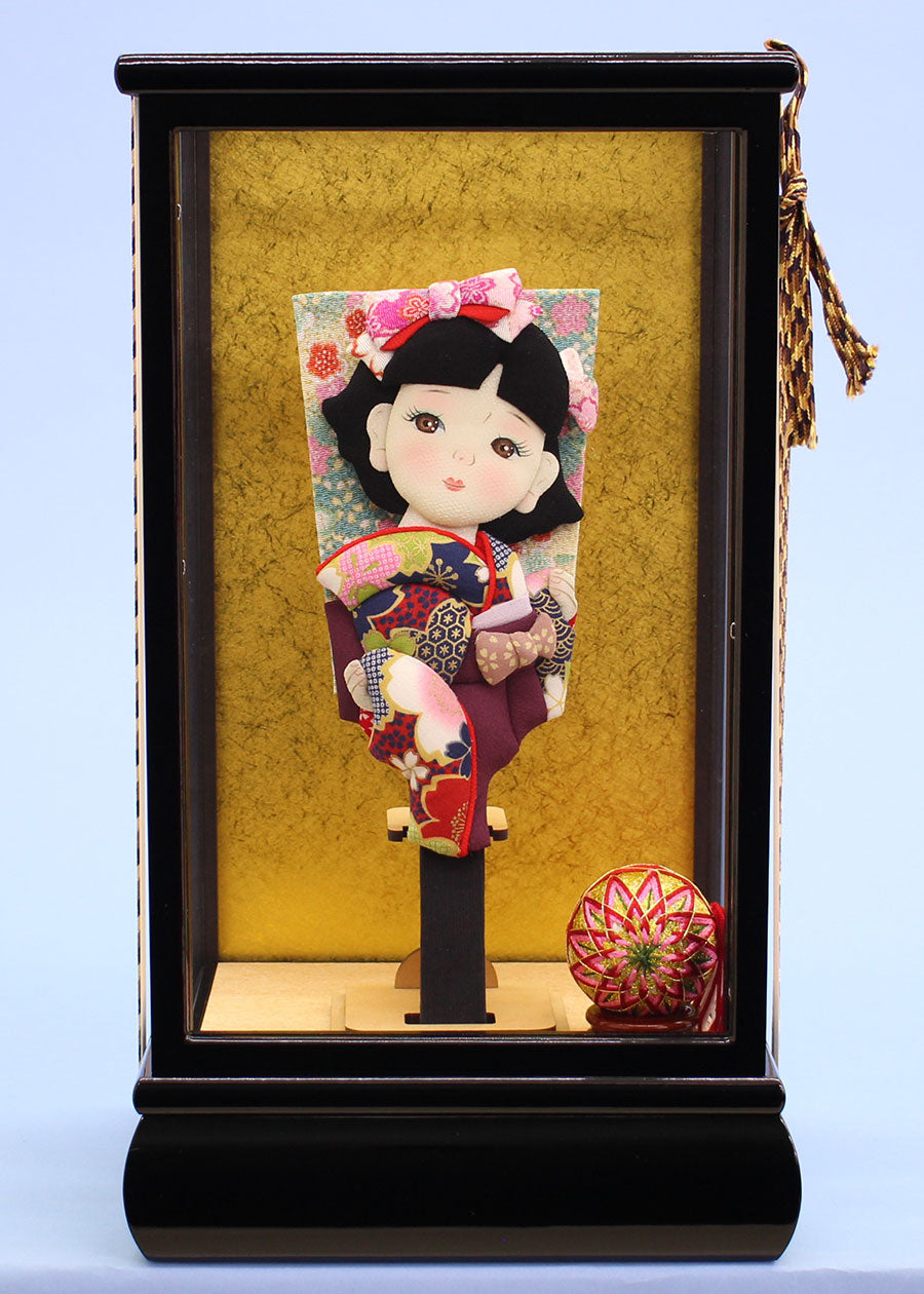 羽子板用ケース 8号黒ガラス – 寿鳳人形の東芸