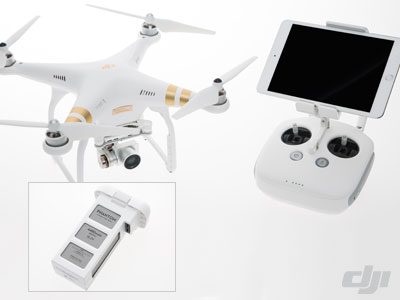 空撮ドローン「DJI Phantom 3」 | カナマル産業株式会社