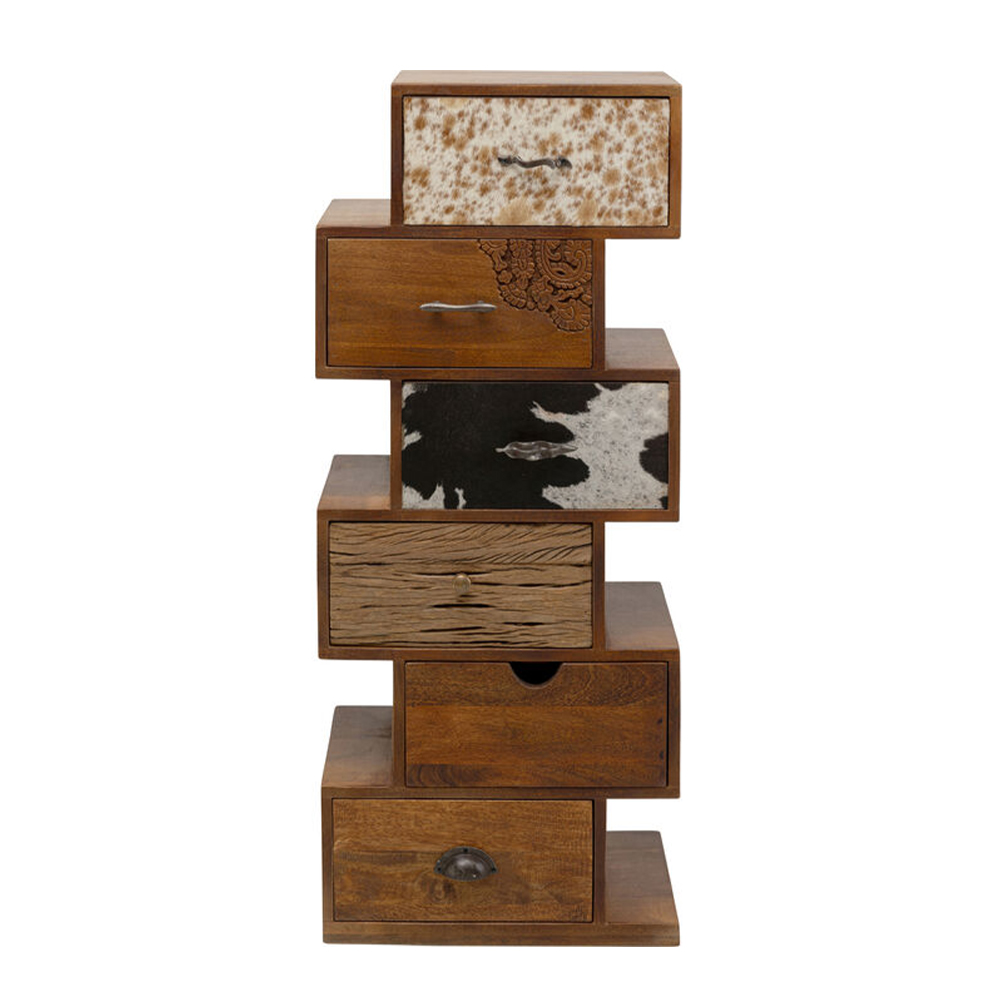 ロデオジグザグ（6Drw） キャビネット - リビングボード・キャビネット