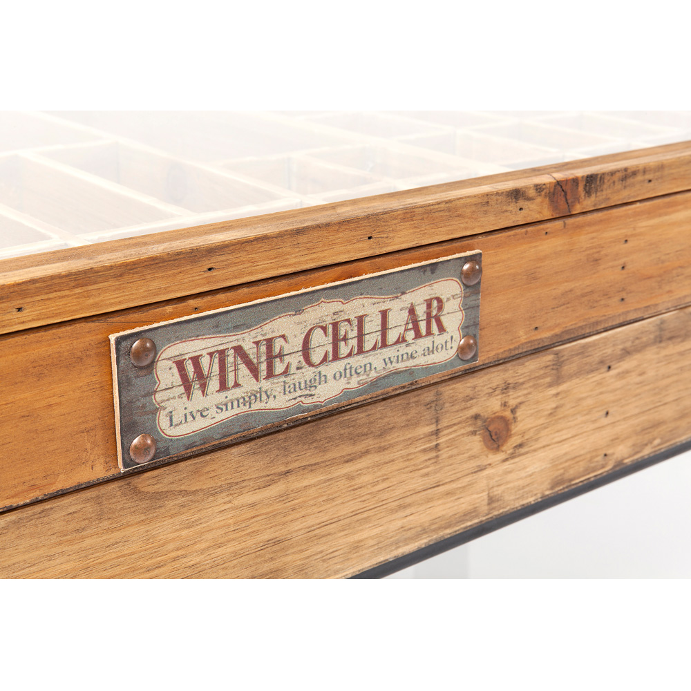 廃番】コレクター 122x55cm ローテーブル/リビングテーブル - ロー