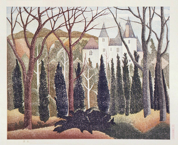 岡鹿之助「岡鹿之助版画集 第一輯」 | 加藤版画 ― 昭和9年創立