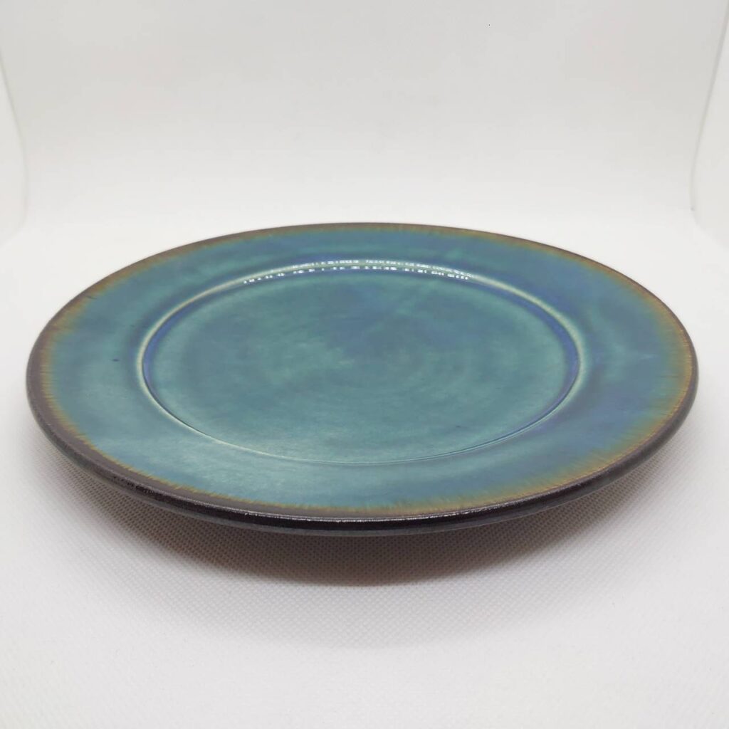 ブルーシリーズ7.5寸リム皿 | 【やちむん】よーりよーり