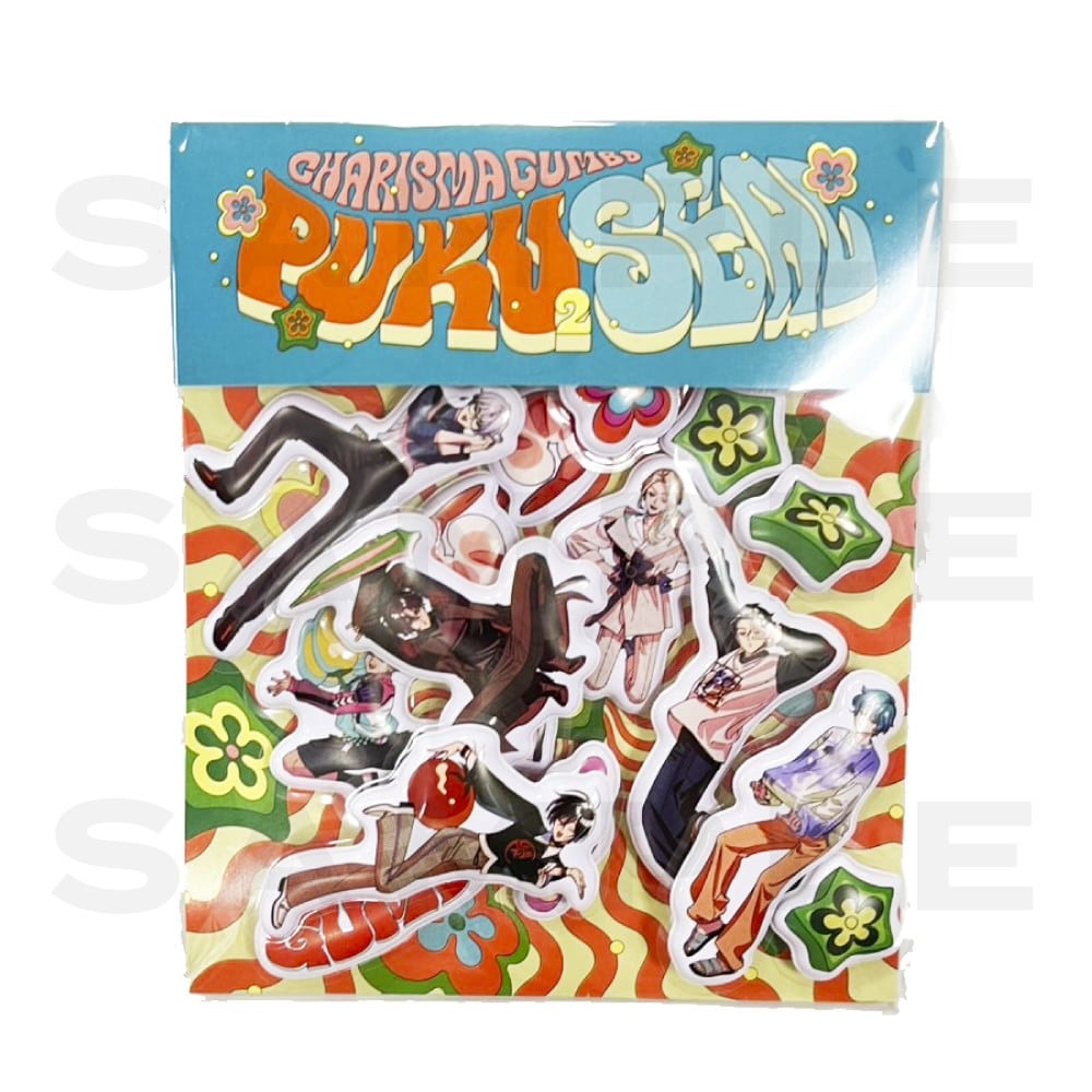 CHARISMA GARAGE OFFICIAL GOODS STORE|ぷくぷくシール カリスマガンボver.