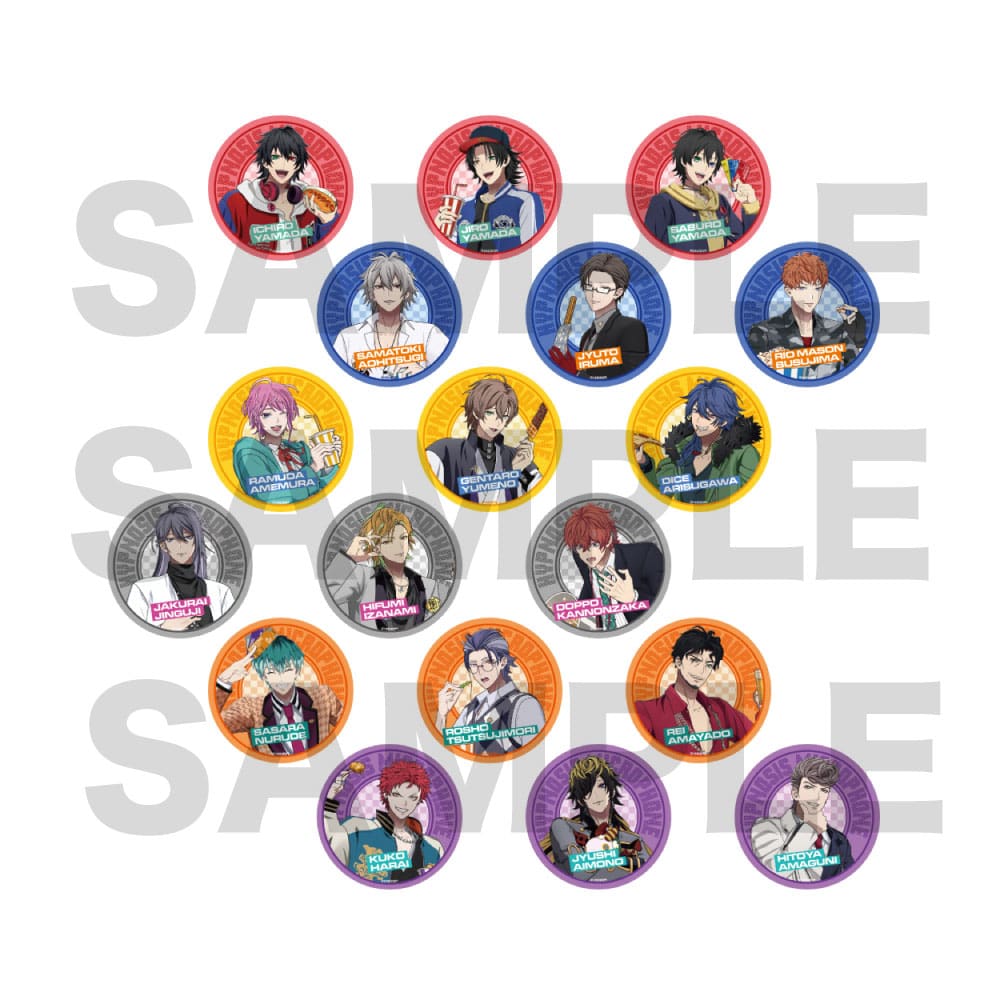 ヒプマイ 缶バッジ 一郎 グッズ-バッチ】『ヒプノシスマイク-Division Rap Battle-』Rhyme