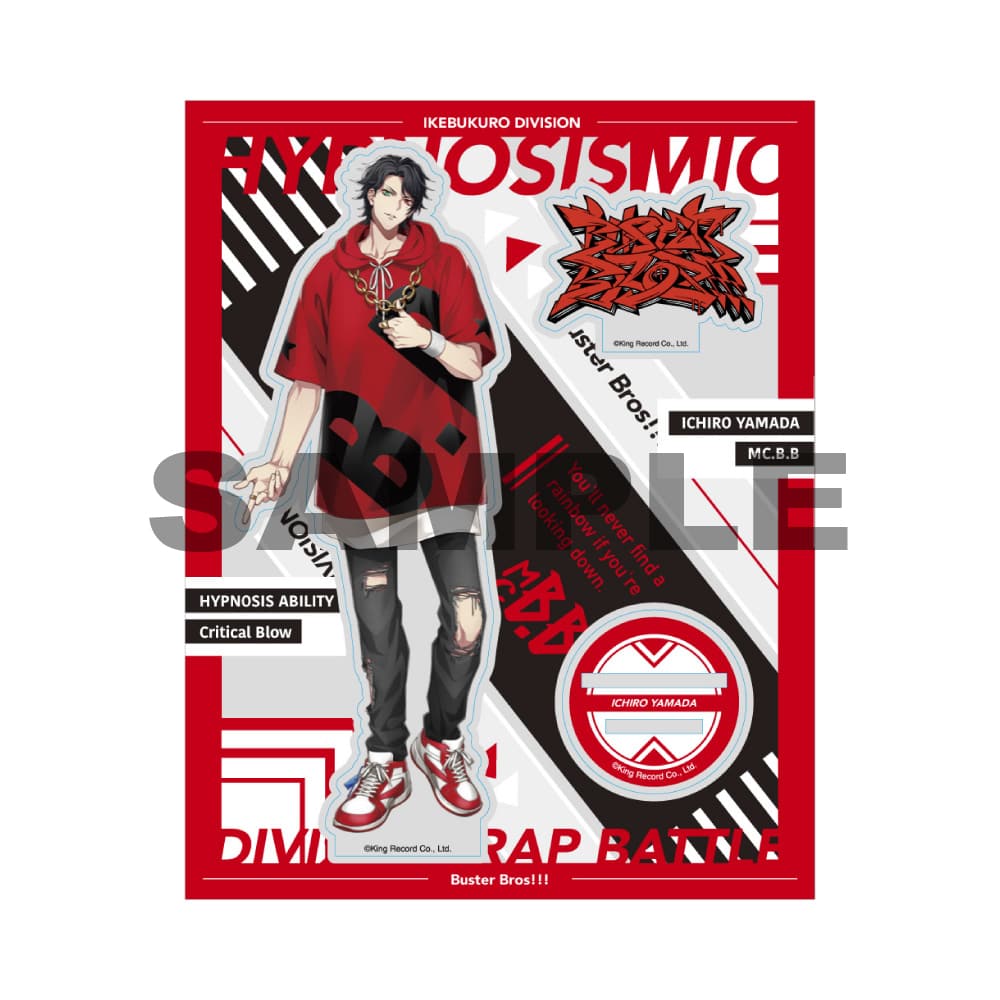 ヒプノシスマイク ヒプマイ ヨコハマ　アース製薬 コラボアクスタ オフィシャルアクリルスタンド(Extra Wardrobe 04)碧棺 左馬刻