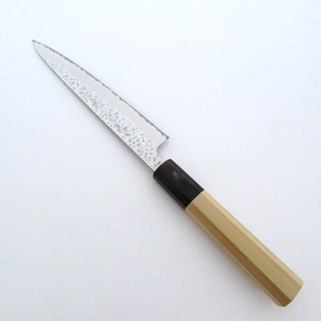 MDT 67層ツチ目ミラーダマスカス鋼 ペティナイフ＜朴水牛八角柄＞ – 菊