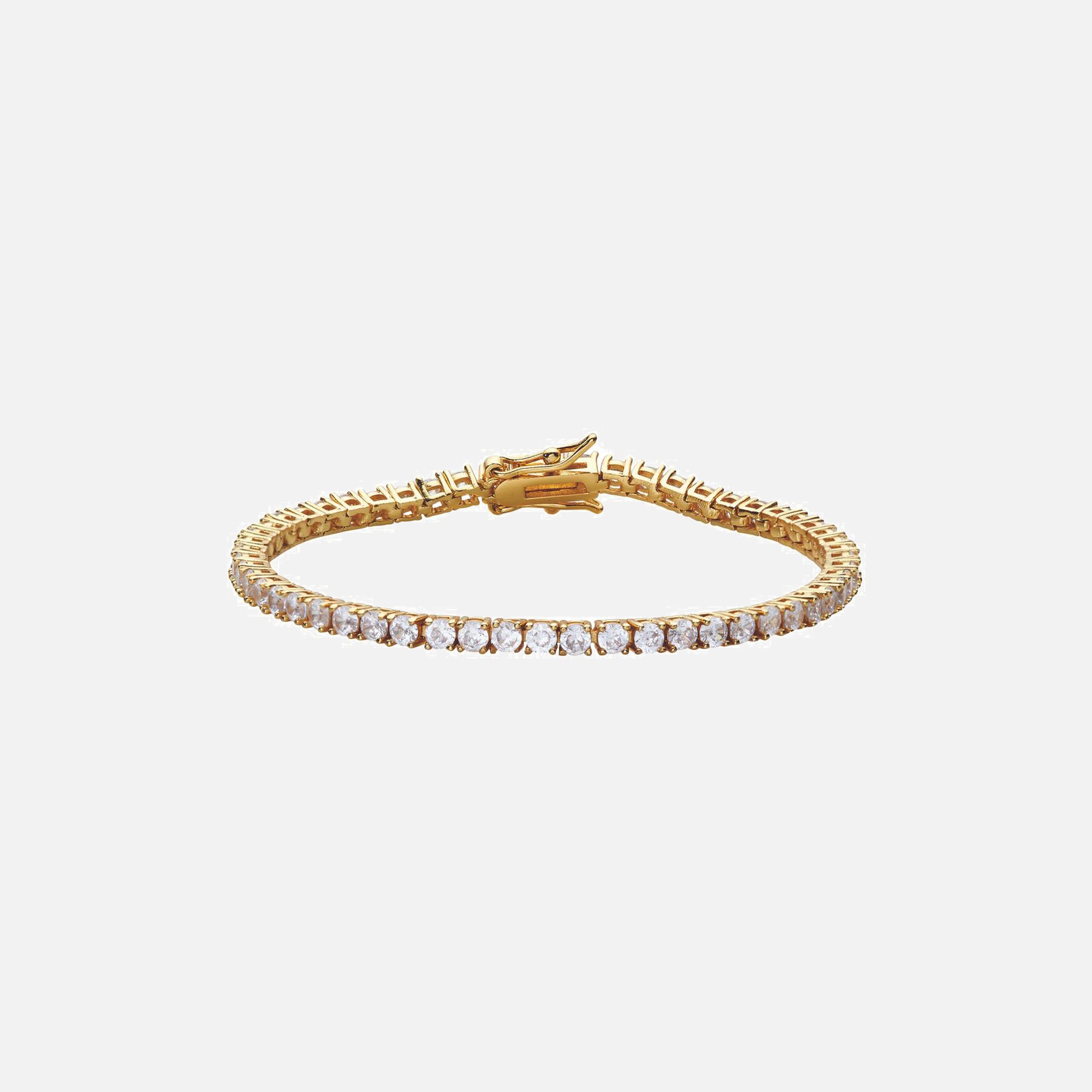 Crystal Haze Serena Bracelet - Gold – Kith