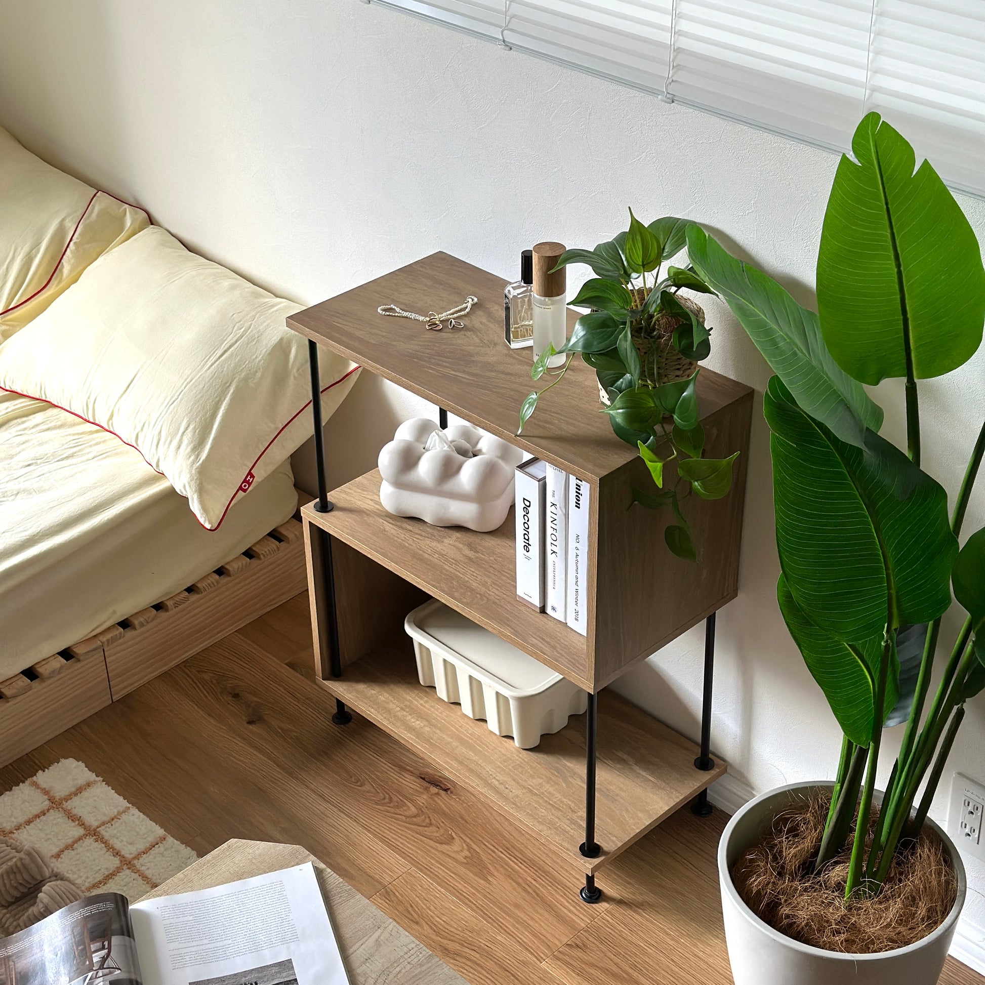 シェルフ｜工具不要EZBO｜S型ディスプレイラック - territory