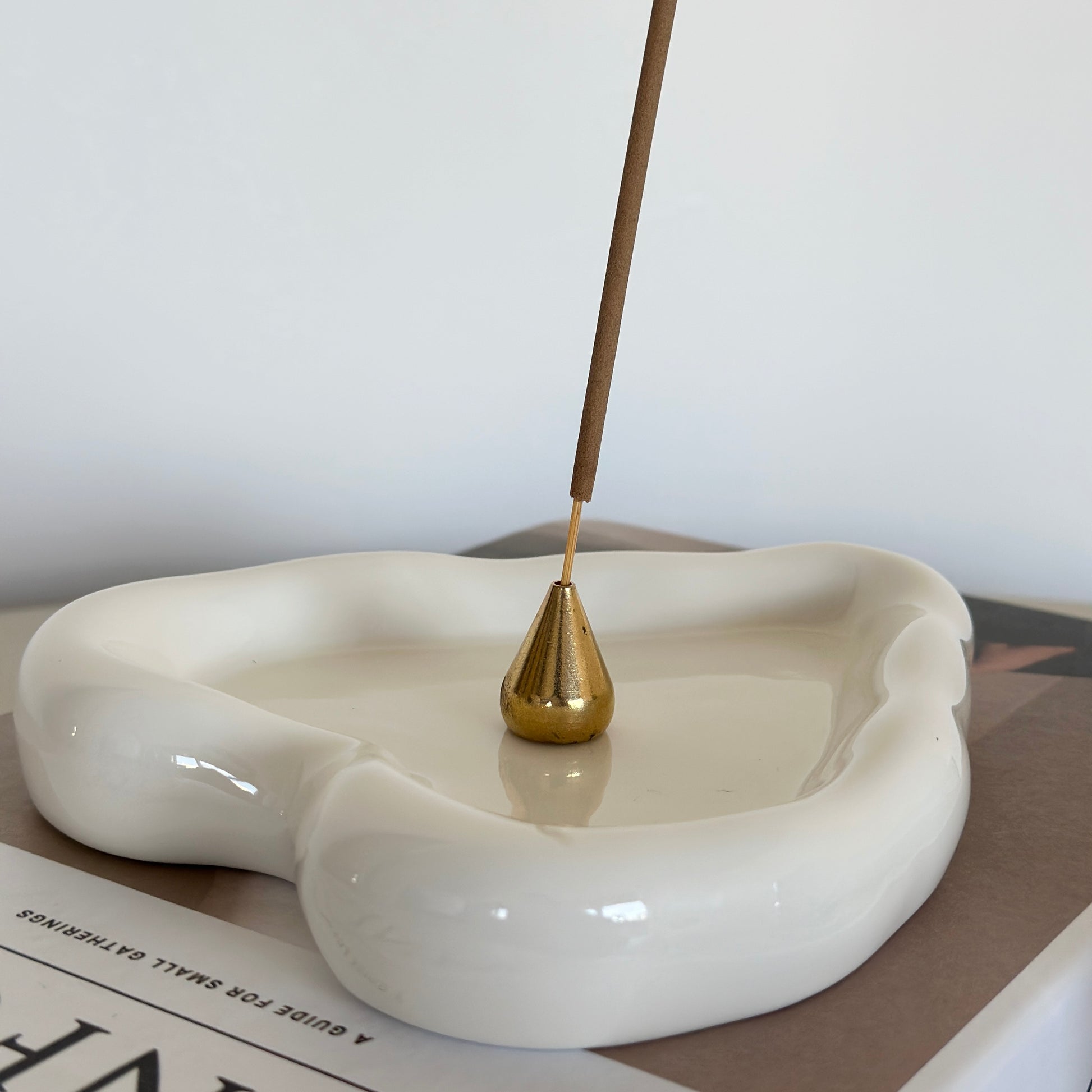 インセンスホルダー｜真鍮ドロップお香立て - territory