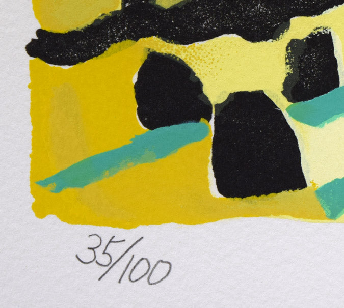 片岡球子「三国峠の富士」リトグラフ 絵画買取・販売の小竹美術