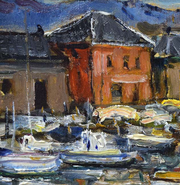 木版画 小樽運河 T.nagata S 【公式通販】