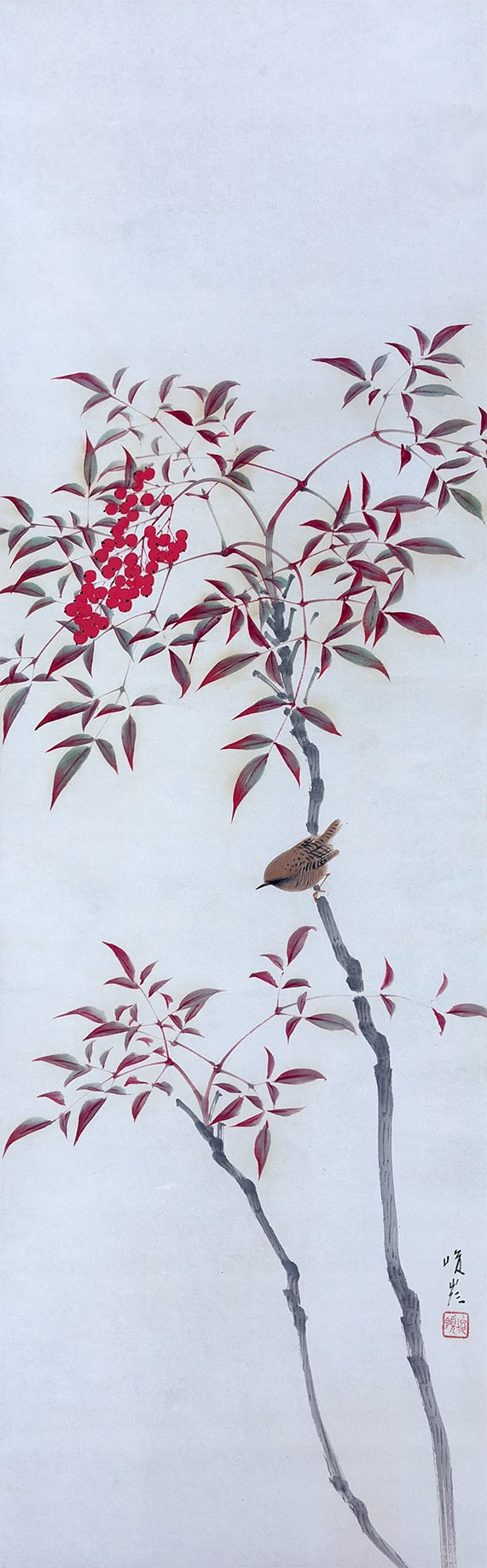 南天小禽｜新・古美術 高美堂（こうびどう）｜掛軸販売・通販・買取