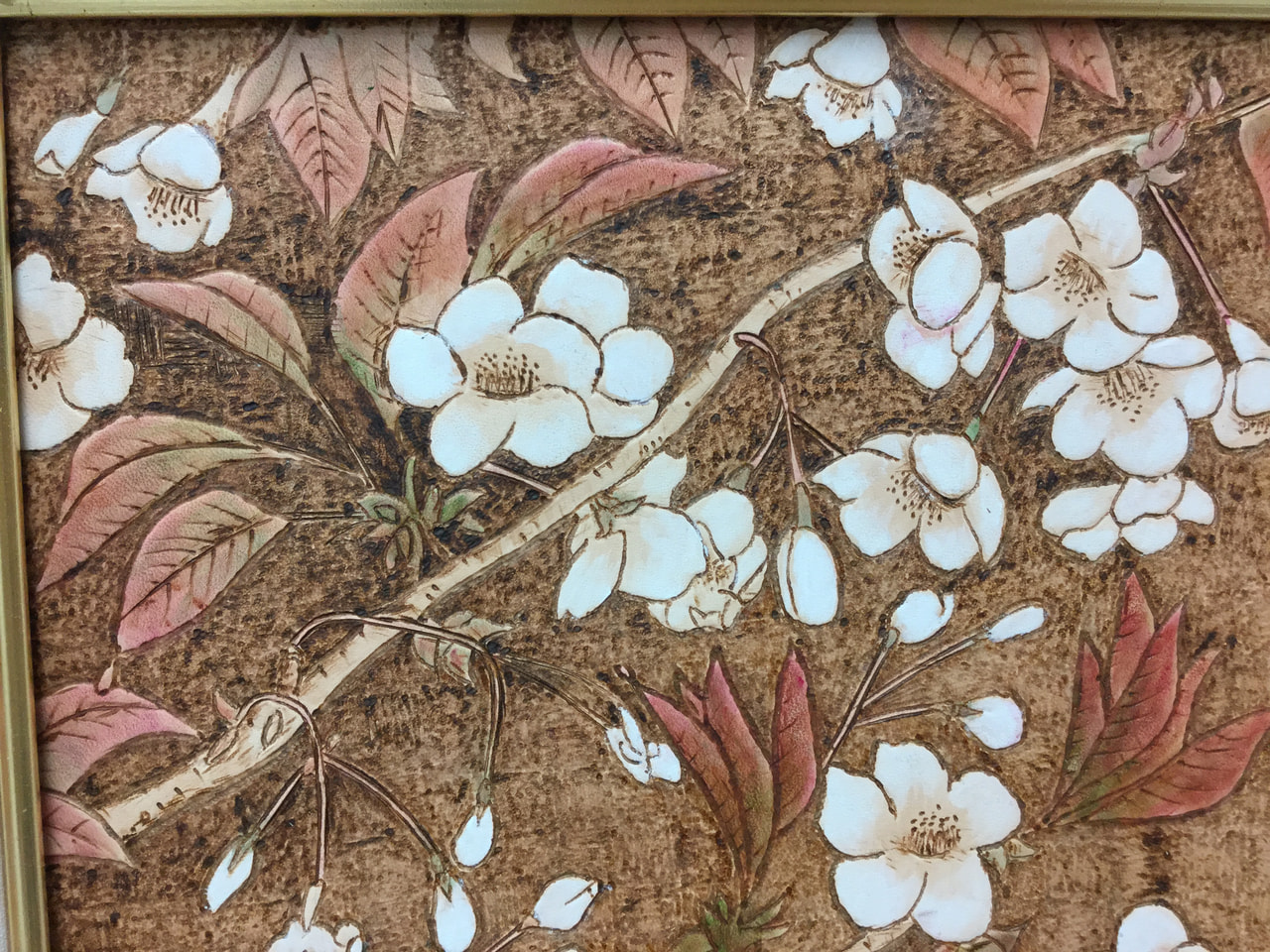 Wさんの革絵:ギャラリー