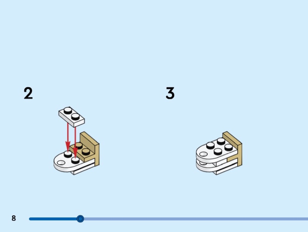 LEGO Instructions for set 40604 Christmas Decor Set, Seasonal