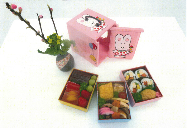 徳島県「遊山箱（お節句の弁当箱）」JA東とくしま女性部｜旬を味わう