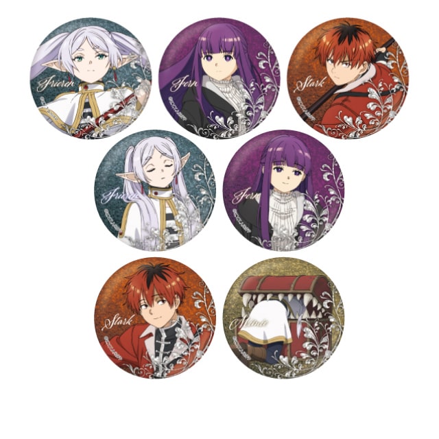 BOX】『葬送のフリーレン』トレーディングメタリック缶バッジB