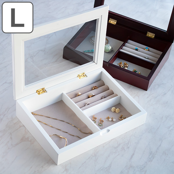 ジュエリーボックス ノーム L アンティーク 木製 （ アクセサリー