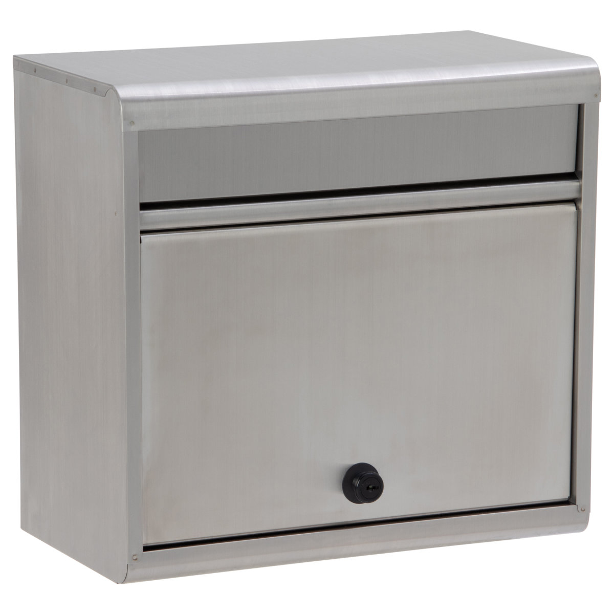 郵便ポスト ステンレスポスト ダイヤル錠 壁掛け グリーンライフ