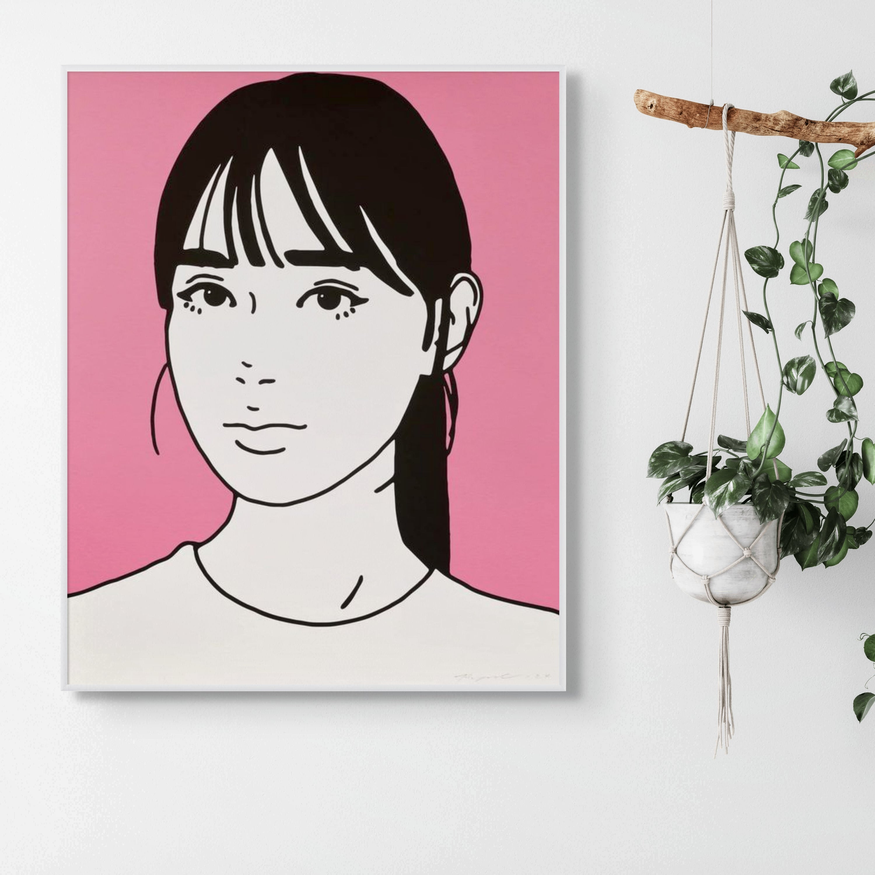 KYNE - Untitled (Pink) 2024 - 3 colors screenprint – LYNART STORE