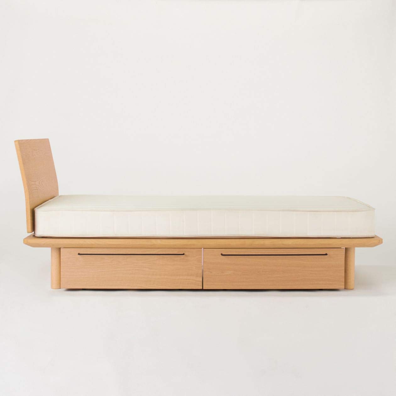 Amazon｜無印良品 ベッドフレーム下収納・大・オーク材・高さ25cm