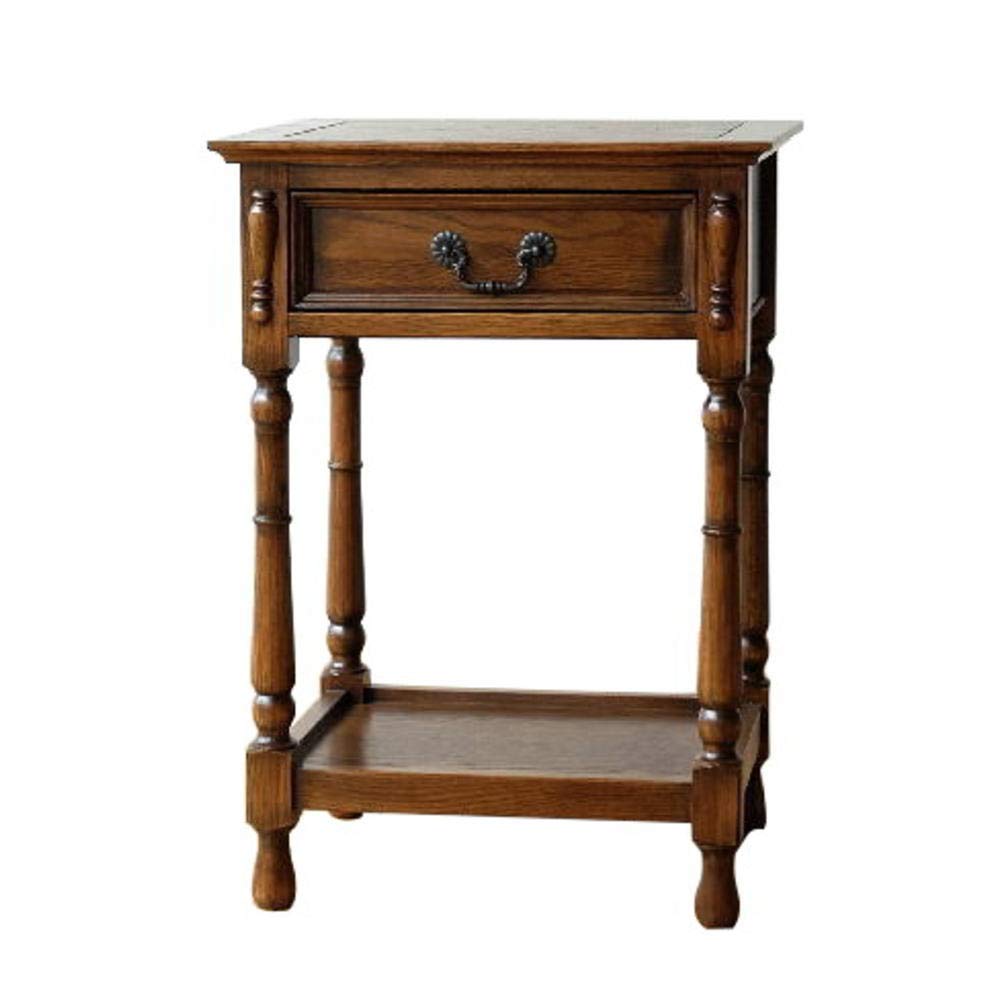 Amazon｜電話台 ファックス台 アンティーク おしゃれ スリム 木製