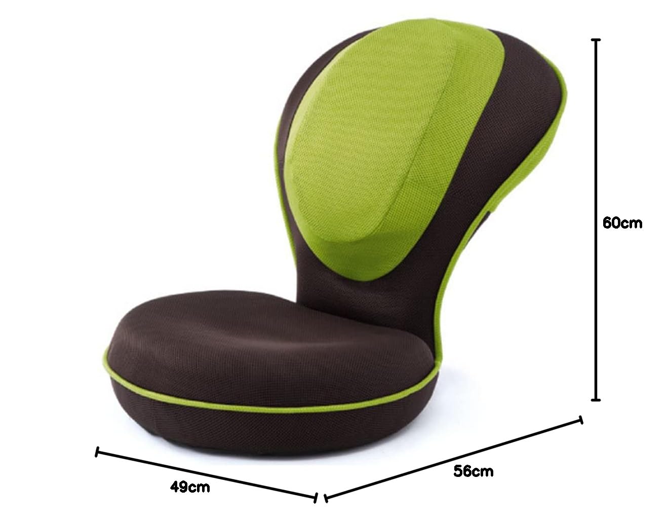 Amazon｜PROIDEA プロイデア 背筋がGUUUN美姿勢座椅子 (グリーン)｜座