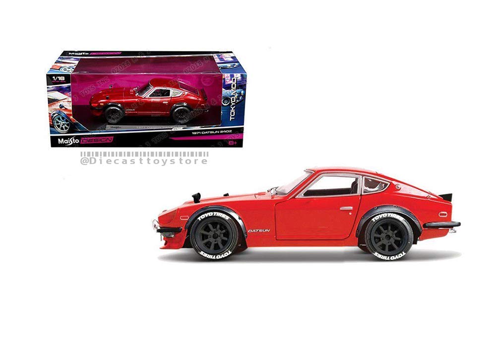 Amazon.co.jp: マイスト1:18 東京MOD-1971 ダットサン 240Z (レッド