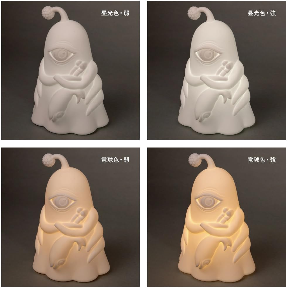 Amazon.co.jp : ひとつめちゃん ライト 充電式LEDインテリアライト